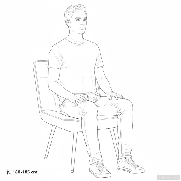 Gelber Samt Relaxsessel mit Hocker