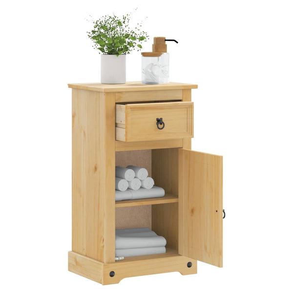 Badschrank Corona Kiefer Massivholz 45x80 cm