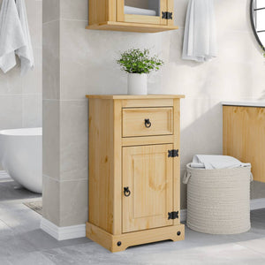Badschrank Corona Kiefer Massivholz 45x80 cm