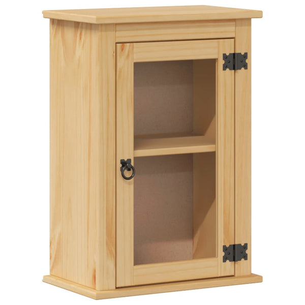 vidaXL Armoire murale de salle de bain Corona 45x27x64,5 cm Pin massif