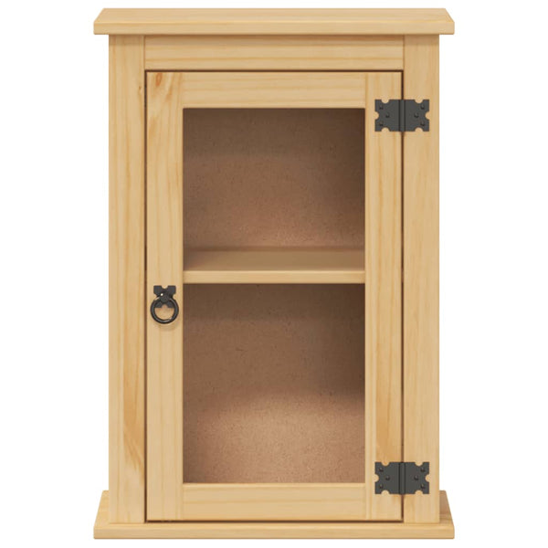 vidaXL Armoire murale de salle de bain Corona 45x27x64,5 cm Pin massif