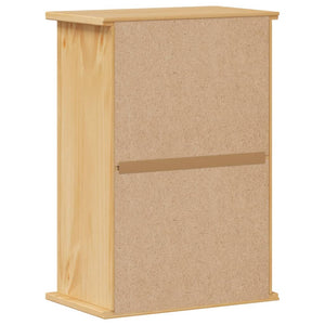 vidaXL Armoire murale de salle de bain Corona 45x27x64,5 cm Pin massif