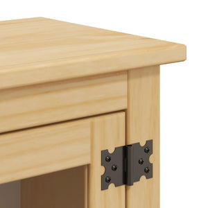 vidaXL Armoire murale de salle de bain Corona 45x27x64,5 cm Pin massif