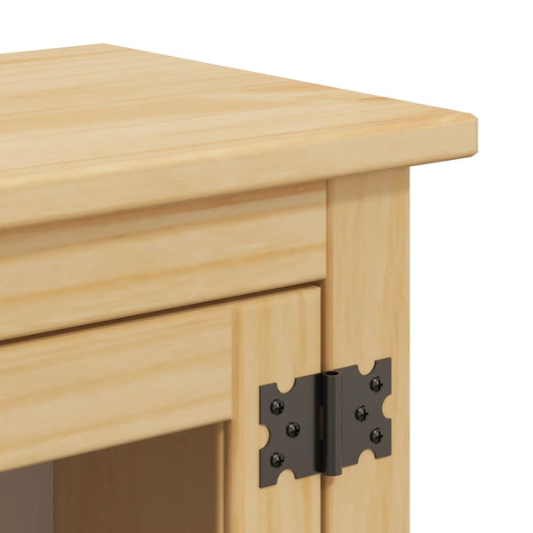 vidaXL Armoire murale de salle de bain Corona 45x27x64,5 cm Pin massif