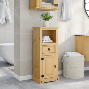 Badschrank Corona Kiefer Massivholz 45x110 cm