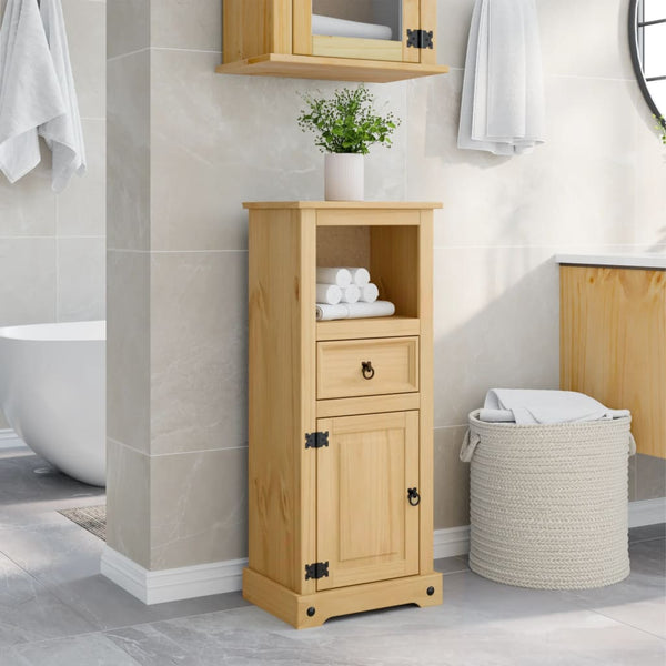 Badschrank Corona Kiefer Massivholz 45x110 cm