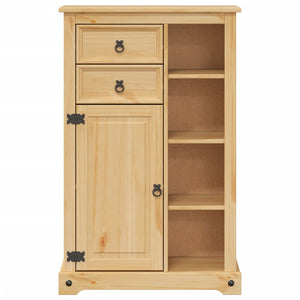 Badschrank Corona Kiefer Massivholz 70x33x110 cm