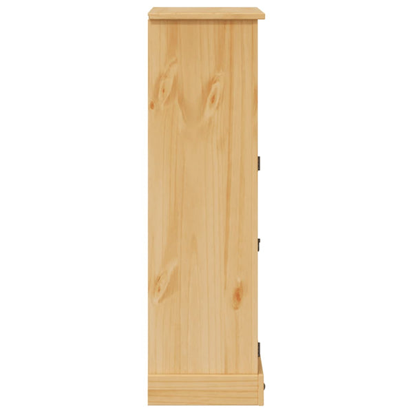 Badschrank Corona Kiefer Massivholz 70x33x110 cm