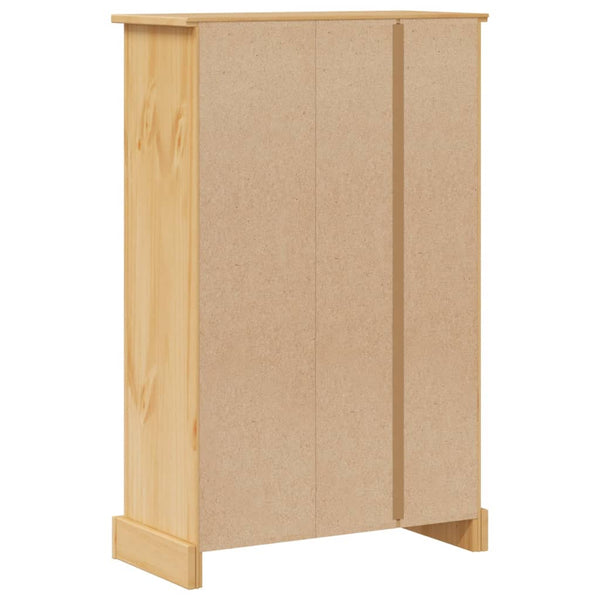 Badschrank Corona Kiefer Massivholz 70x33x110 cm