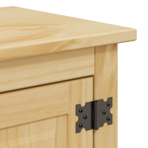 Bad Wandschrank Kiefer Massivholz 70x33x71,5 cm