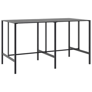 Schwarzer Bartisch 200x100x110 cm