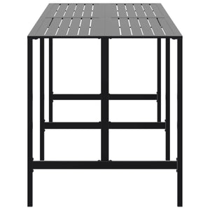 Schwarzer Bartisch 200x100x110 cm