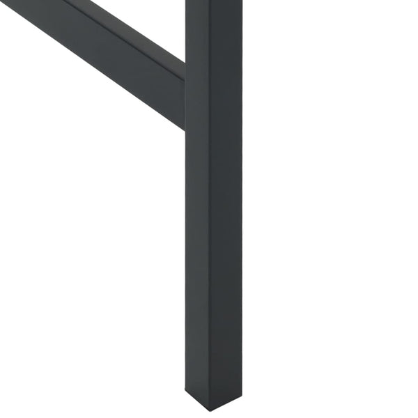 Schwarzer Bartisch 200x100x110 cm