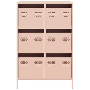 Highboard Rosa Stahl 68x39x101,5 cm