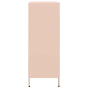 Highboard Rosa Stahl 68x39x101,5 cm