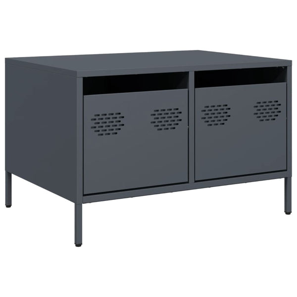 Anthrazit TV-Schrank 68 cm Stahl
