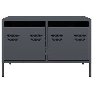 Anthrazit TV-Schrank 68 cm Stahl