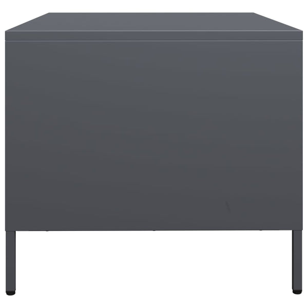 Anthrazit TV-Schrank 68 cm Stahl