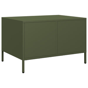 TV-Schrank Olivgrün, Stahl, 68 cm
