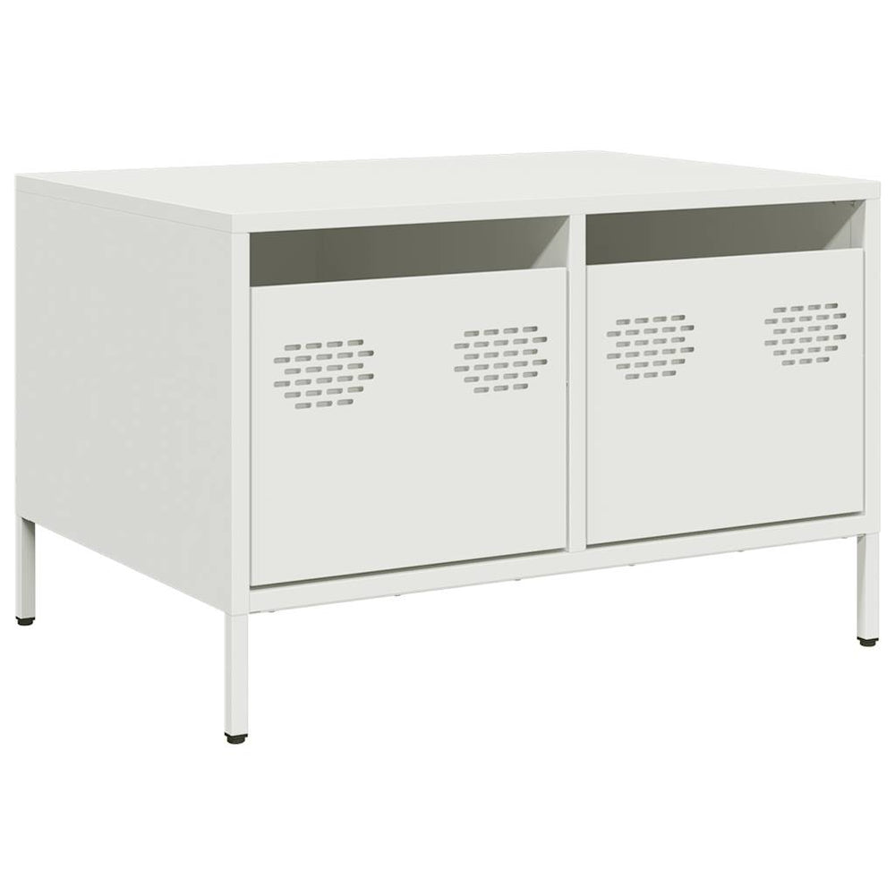 Weißer TV-Schrank 68 cm aus Stahl