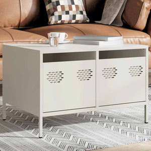 Weißer TV-Schrank 68 cm aus Stahl