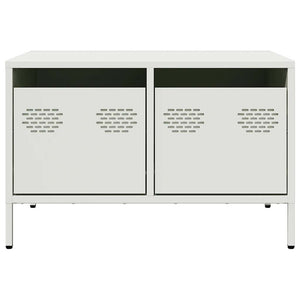 Weißer TV-Schrank 68 cm aus Stahl
