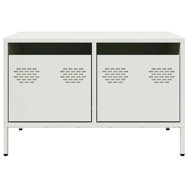 Weißer TV-Schrank 68 cm aus Stahl