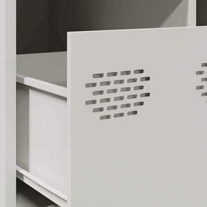 Weißer TV-Schrank 68 cm aus Stahl