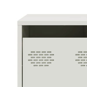 Weißer TV-Schrank 68 cm aus Stahl