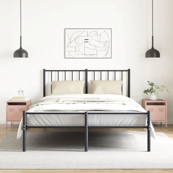 Nachttische 2er Set Rosa Stahl 35x39x43,5cm