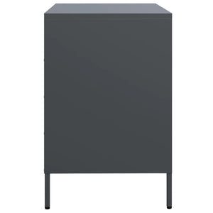 Anthrazit Sideboard, 68 cm Stahl