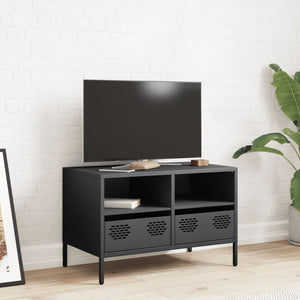 Anthrazit TV-Schrank aus Stahl, 68 cm