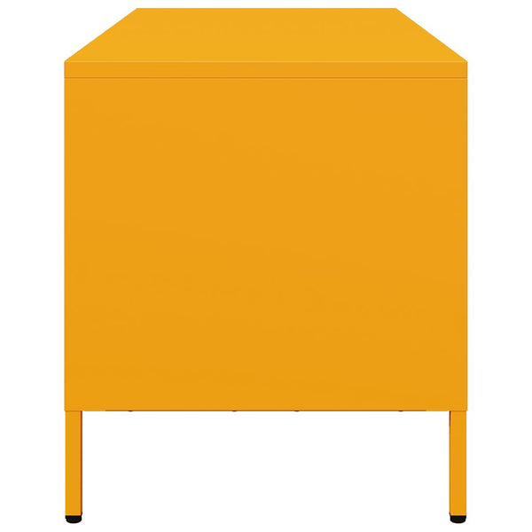 Senfgelber TV-Schrank, 68 cm