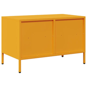 Senfgelber TV-Schrank, 68 cm