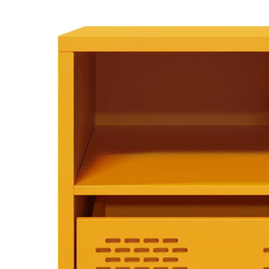 Senfgelber TV-Schrank, 68 cm