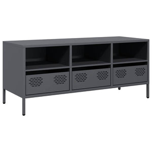 Anthrazit TV-Schrank aus Stahl – 101,5 cm
