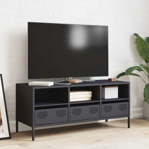Anthrazit TV-Schrank aus Stahl – 101,5 cm