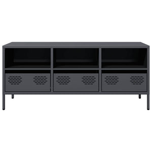 Anthrazit TV-Schrank aus Stahl – 101,5 cm
