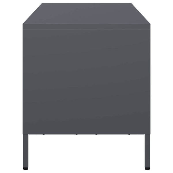 Anthrazit TV-Schrank aus Stahl – 101,5 cm