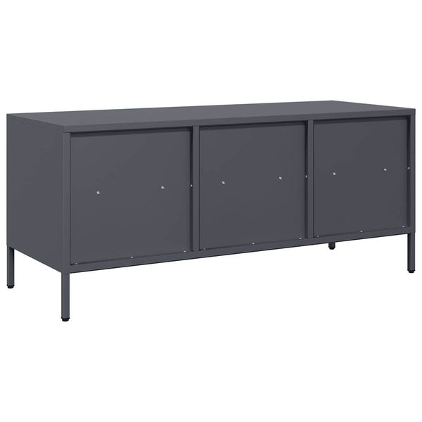 Anthrazit TV-Schrank aus Stahl – 101,5 cm