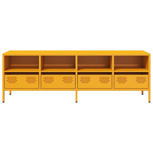 Senfgelber TV-Schrank 135 cm