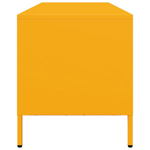 Senfgelber TV-Schrank 135 cm
