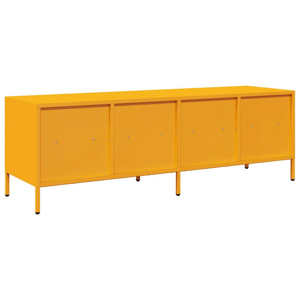 Senfgelber TV-Schrank 135 cm