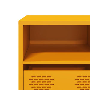 Senfgelber TV-Schrank 135 cm