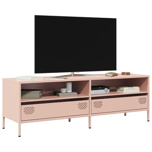 Rosa TV-Schrank 135 cm aus Stahl