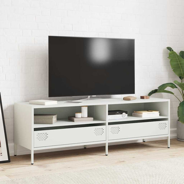 Weißer TV-Schrank, 135 cm