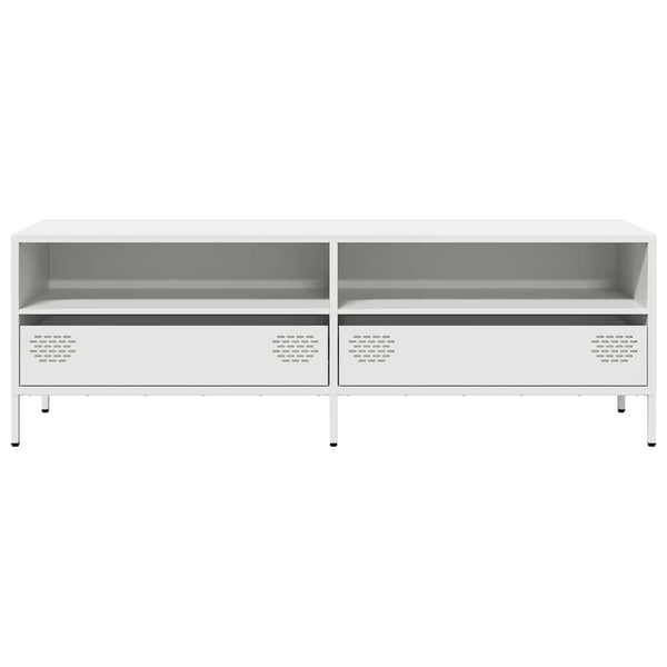 Weißer TV-Schrank, 135 cm