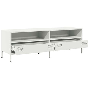Weißer TV-Schrank, 135 cm