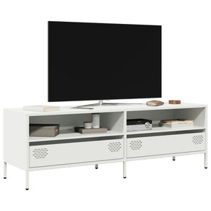 Weißer TV-Schrank, 135 cm