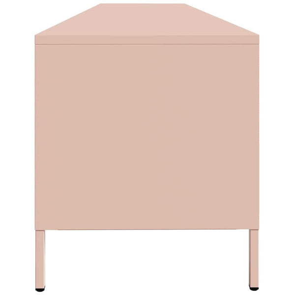 Rosa TV-Schrank 202 cm aus Stahl